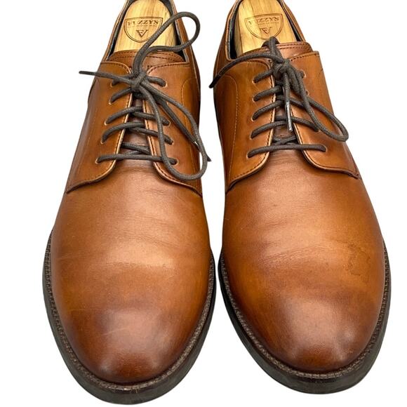 Cole Haan Lewis Grand Brown Leather Lace Up Derby Oxford Dress Shoe Men 8M main image 5